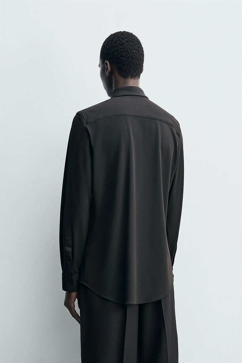 STRETCH TEXTURED SHIRT