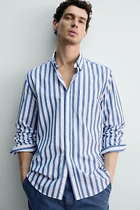 REGULAR FIT STRIPED SHIRT