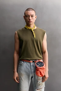 LIGHTWEIGHT LINEN COTTON TANK TOP