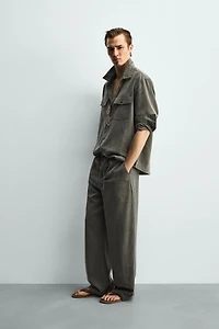 RELAXED FIT FLOWY PANTS