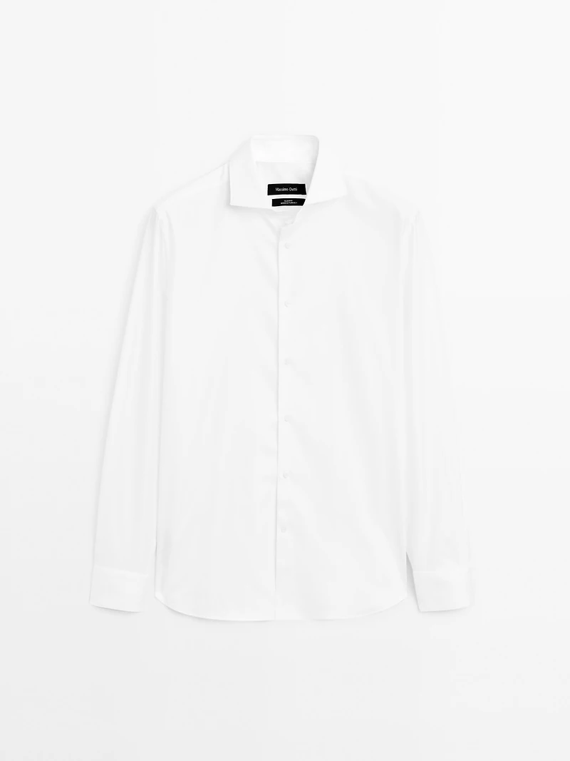 Chemise slim 100 % coton