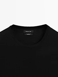 100% merino wool knit sweater