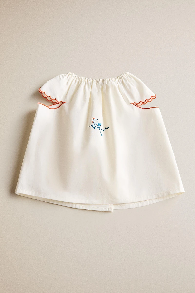 KIDS EMBROIDERED SHIRT
