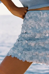 SEQUIN MINI SKIRT