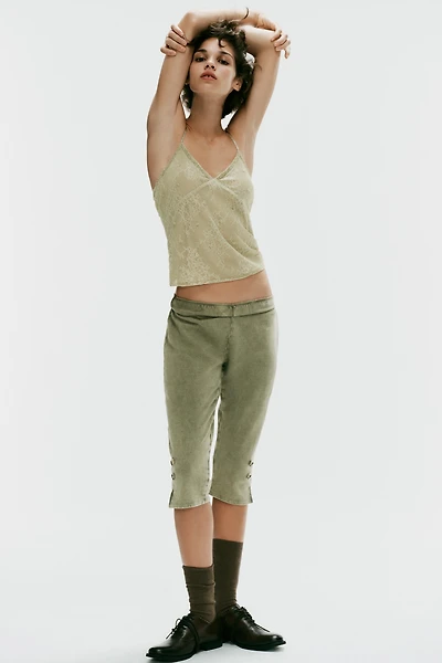 BEADED THIN STRAP TOP