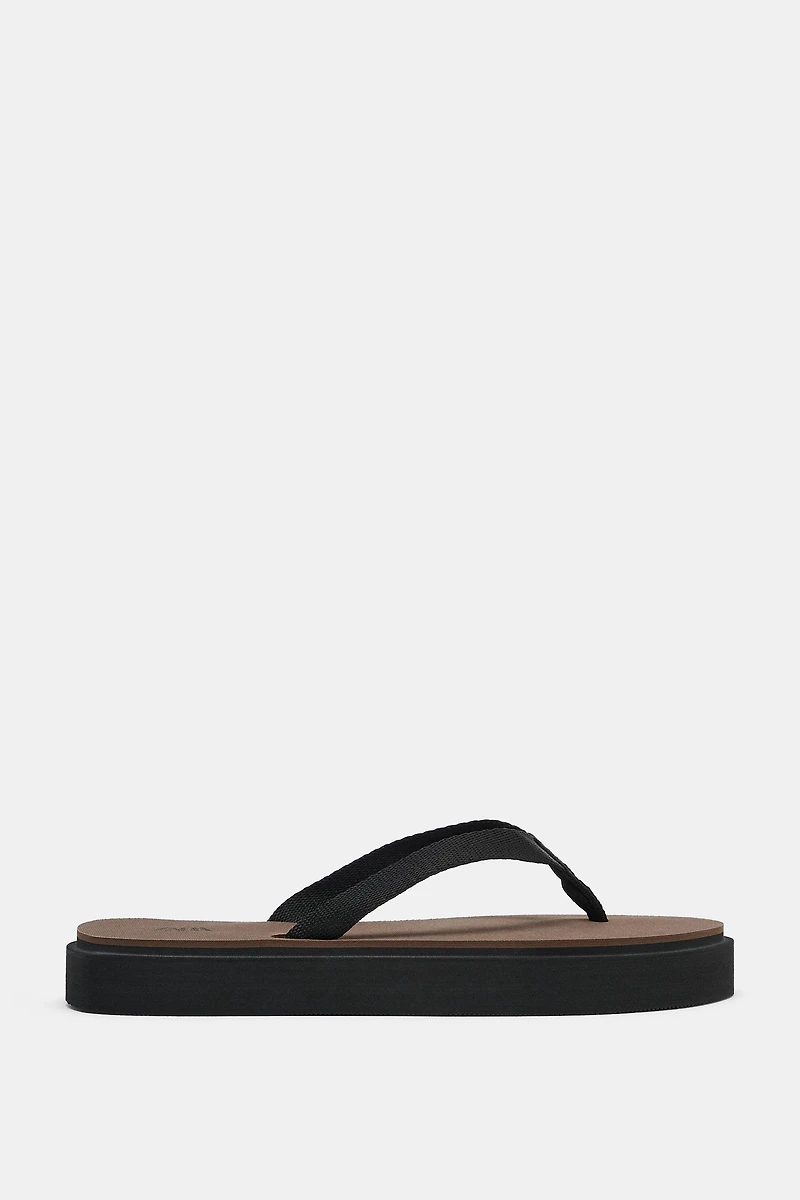 COMBINATION FLAT SANDALS