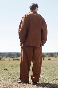 RELAXED FIT CORDUROY SUIT BLAZER LIMITED EDITION