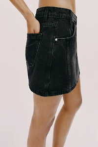 Z1975 WRAP DENIM SKORT