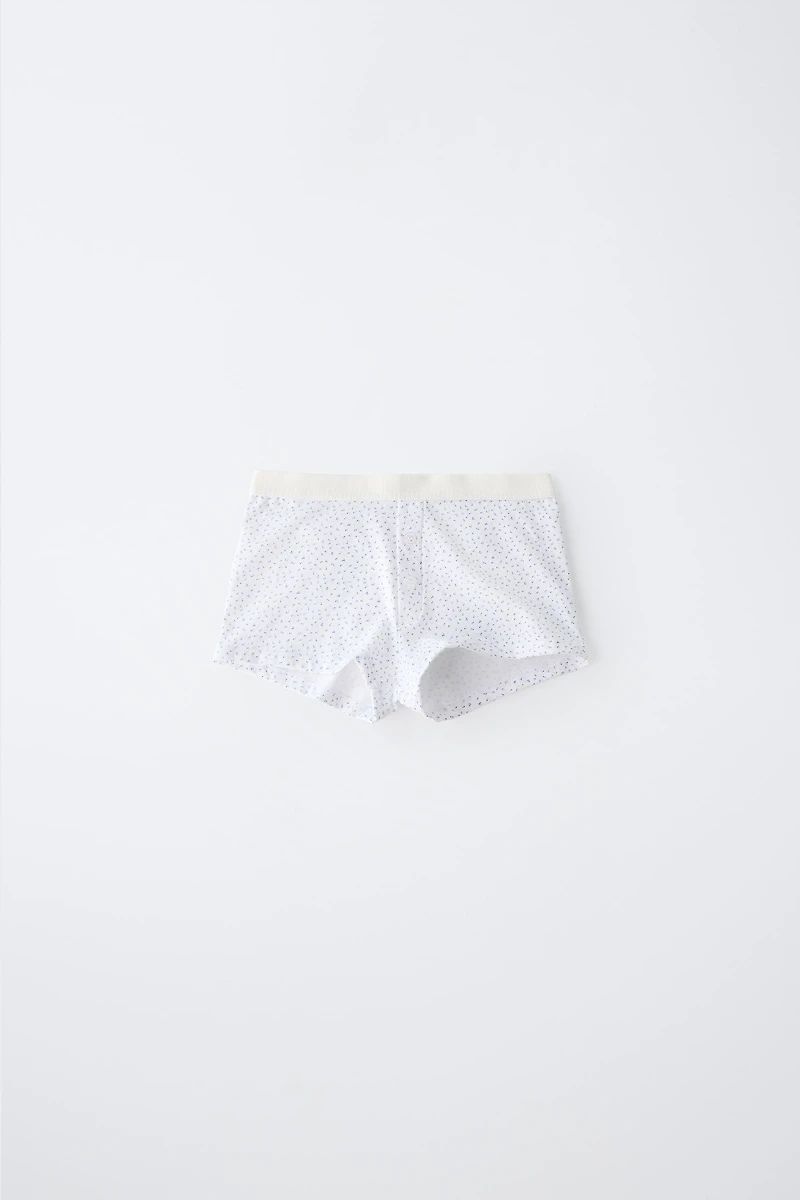 9-14 ANS/ LOT DE DEUX BOXERS À FLEURS