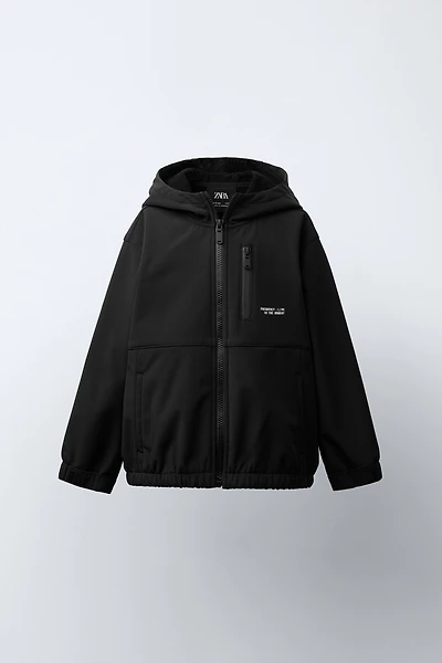 VESTE À CAPUCHE DOUBLÉE