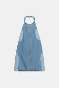 Z1975 OPEN-BACK MINI DRESS