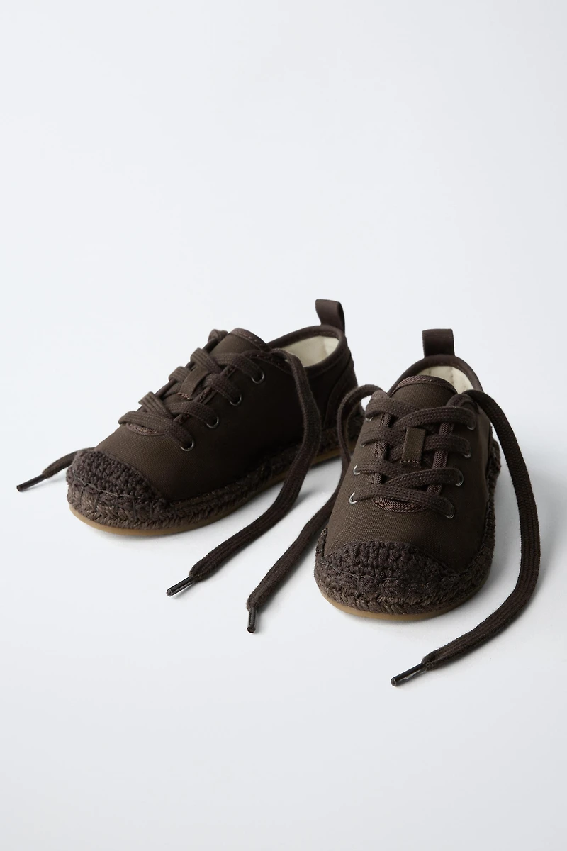 LACE-UP ESPADRILLES