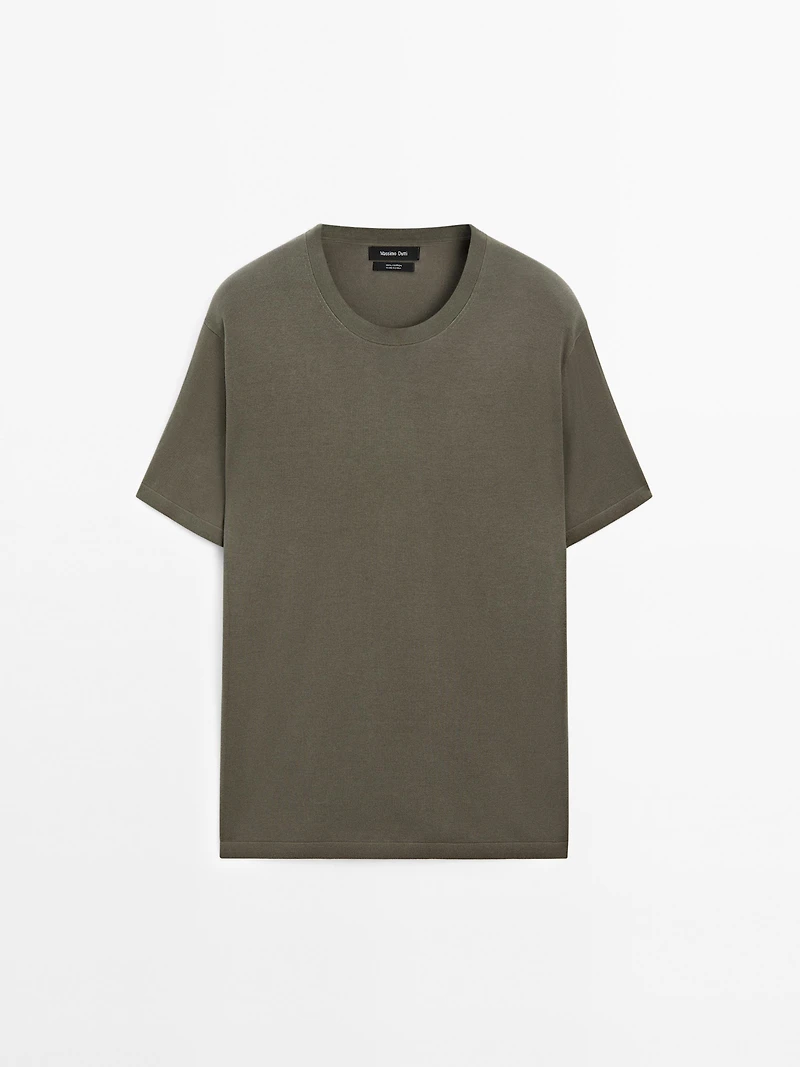 100% cotton knit T-shirt