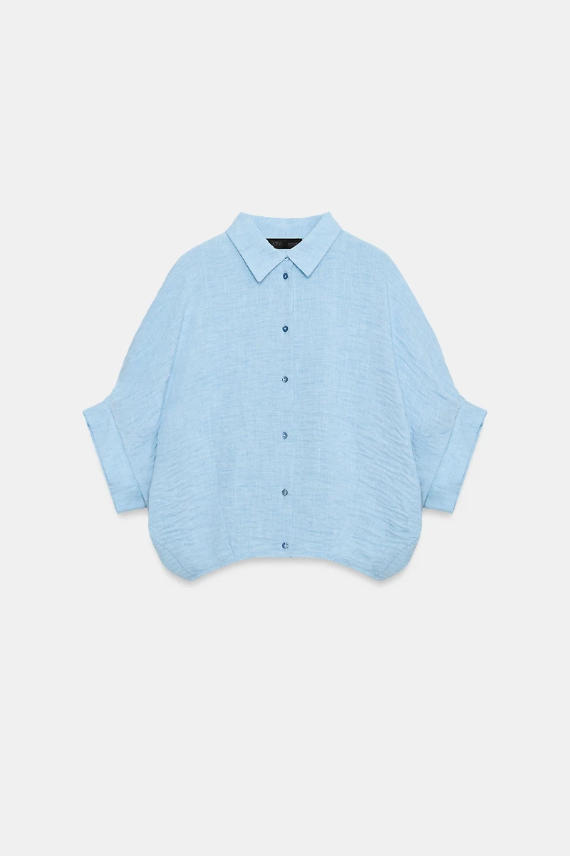 SHORT SLEEVE BALLOON SHIRT