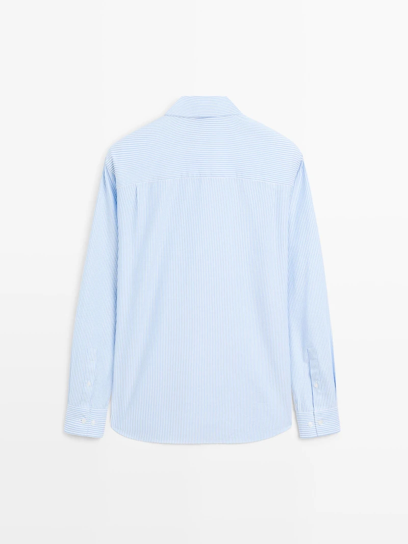 100% cotton Oxford shirt