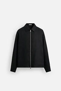100% LINEN OVERSHIRT