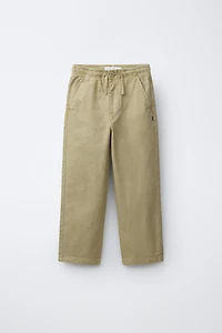 FLOWY COTTON PANTS