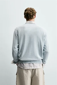 HAUT BOUTONNÉ EN MÉLANGE DE COTON