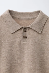 PULL POLO EN MAILLE