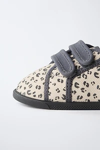 LEOPARD PRINT BAREFOOT SNEAKERS
