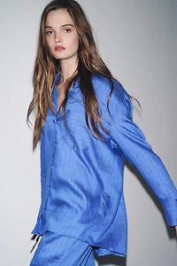 CHEMISE RAYÉE OVERSIZE ZW COLLECTION