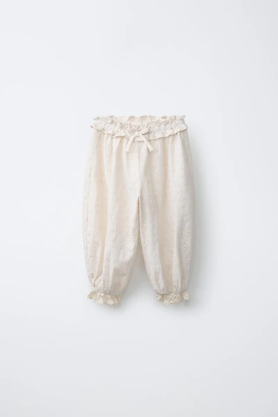 EMBROIDERED JOGGERS
