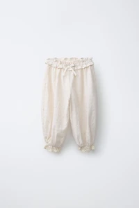 EMBROIDERED JOGGERS