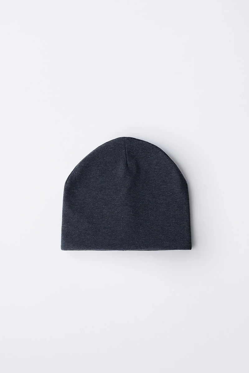 BONNET RÉVERSIBLE RAYURES CANNELÉ