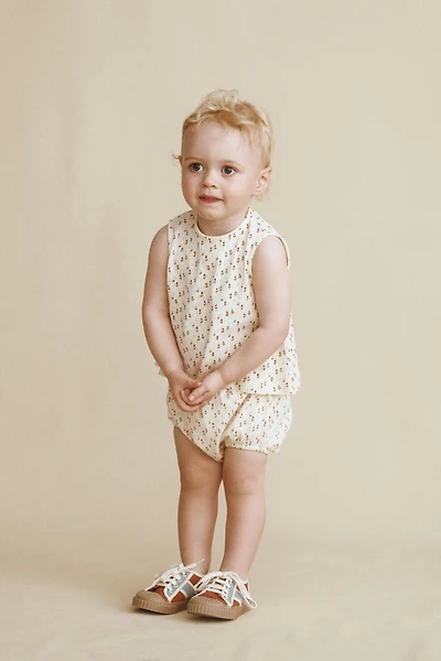 TULIP POINTELLE T-SHIRT CREATED BY CARAMEL LONDON X ZARA