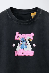 WASHED EFFECT LILO & STITCH © DISNEY T-SHIRT