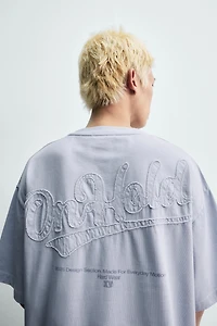 T-SHIRT COUPE BOXY PIÈCES BIMATIÈRE