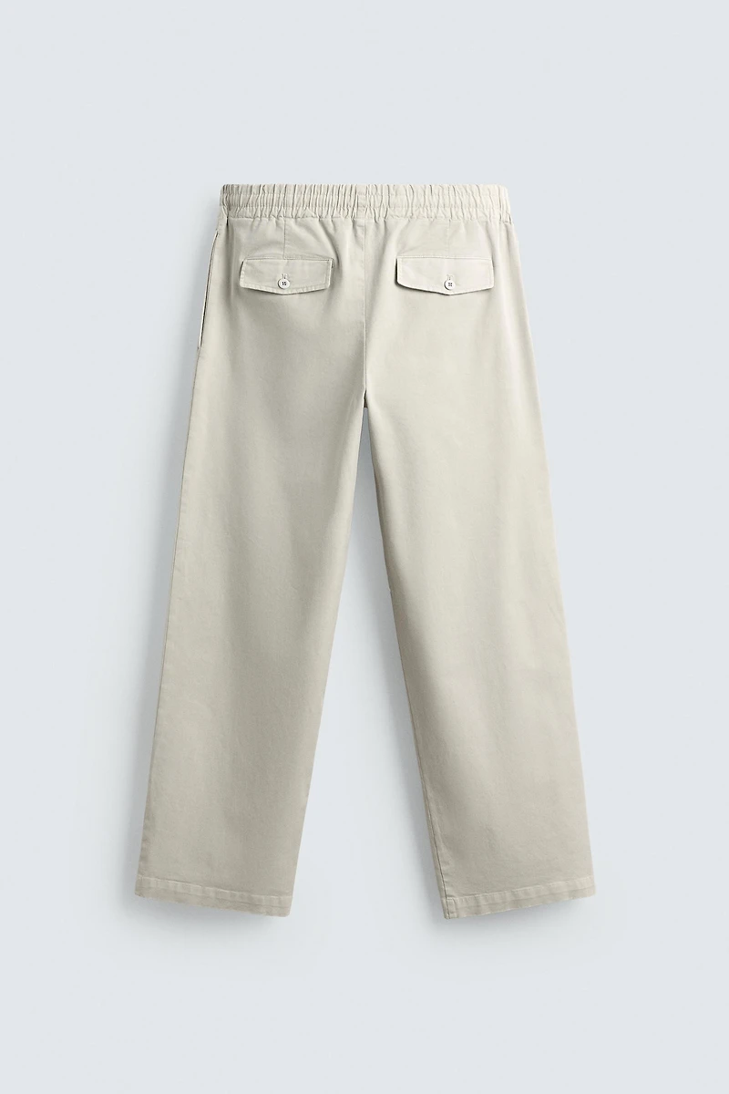 RELAXED FIT CHINO PANTS