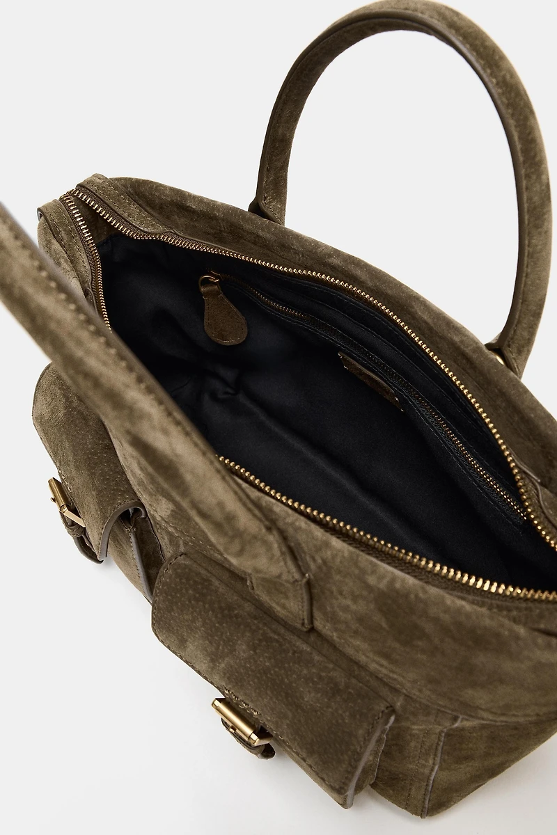 LEATHER POCKET BAG