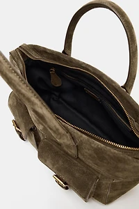 LEATHER POCKET BAG