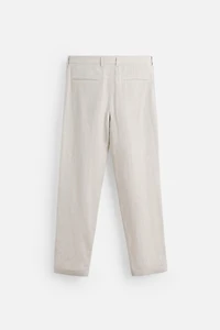 100% LINEN SUIT PANTS