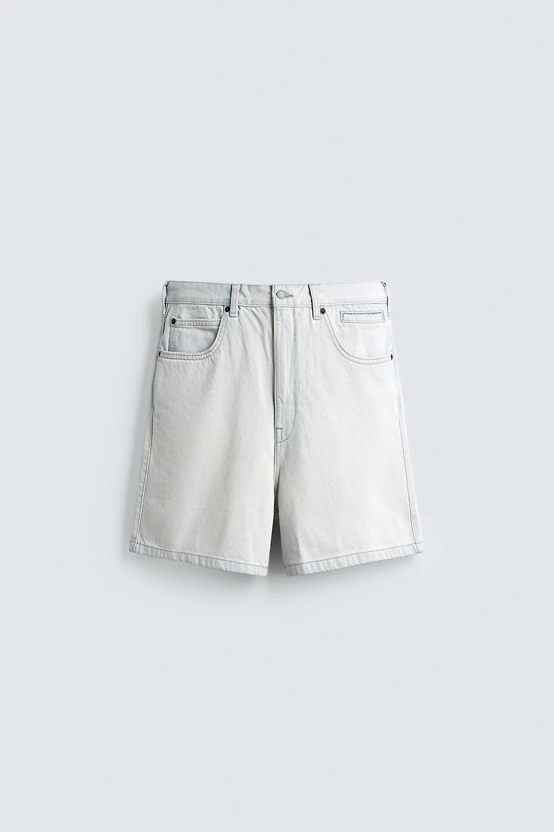 SHORT EN DENIM REGULAR FIT