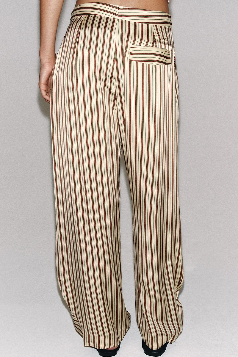 ZW COLLECTION STRIPED BALLOON PANTS