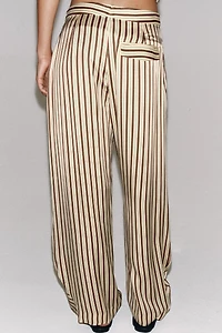 ZW COLLECTION STRIPED BALLOON PANTS