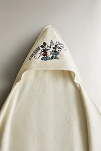 MICKEY & MINNIE ©DISNEY TERRYCLOTH HOODED BATH TOWEL