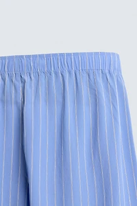 PANTALON REGULAR FIT À RAYURES