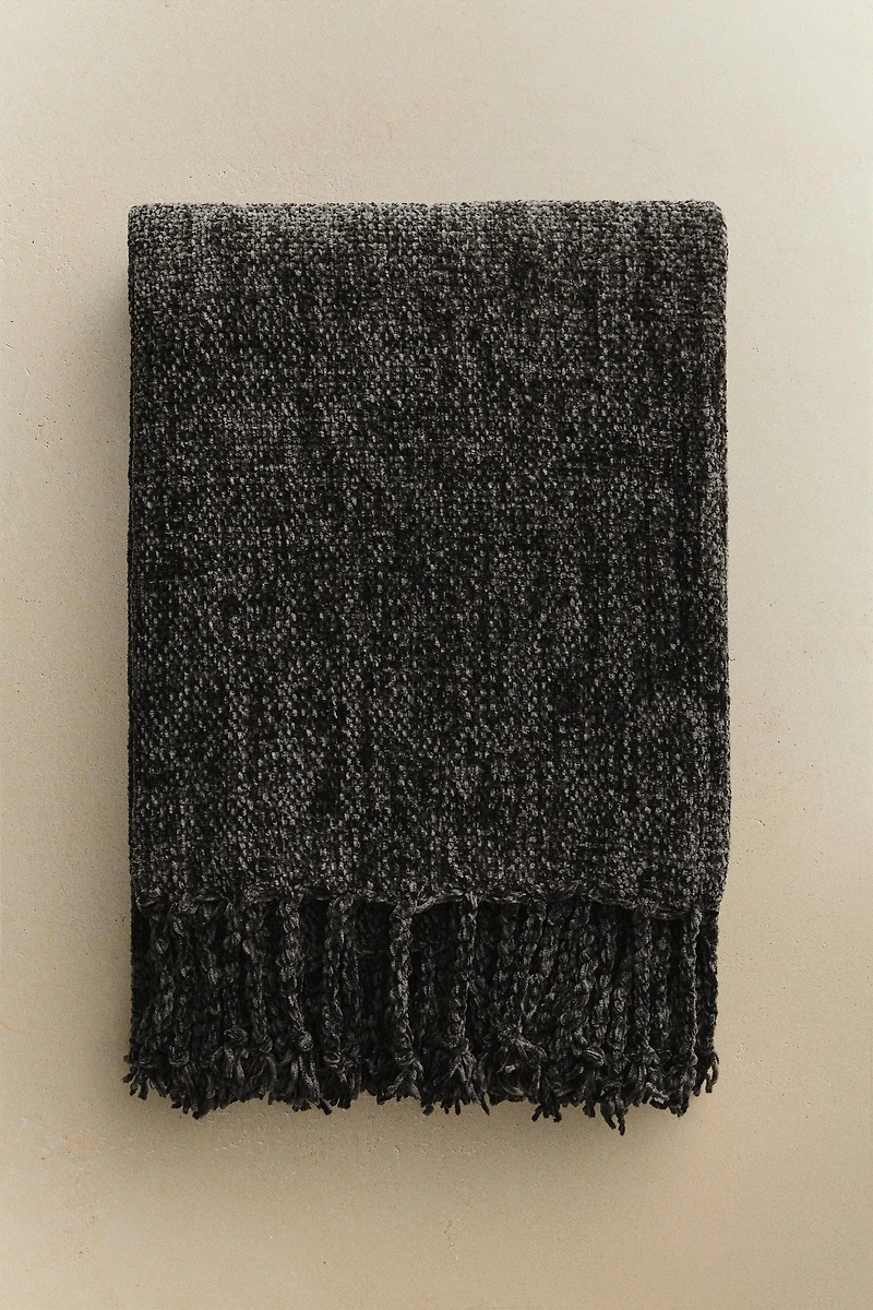 PLAID CHENILLE ÉPAISSE