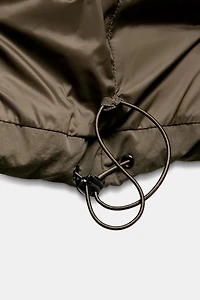 ZW COLLECTION SHORT PUFFER ANORAK WITH TIES