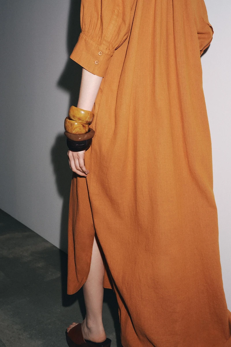ZW COLLECTION LINEN TUNIC DRESS