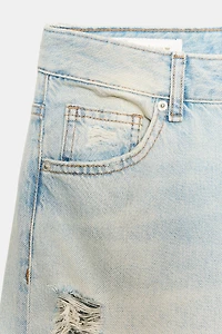 TRF MID-RISE BAGGY JEANS