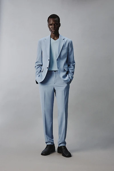COMFORT TEXTURED SUIT BLAZER