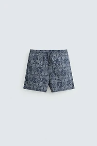 MAILLOT DE BAIN MOYEN IMPRIMÉ PAISLEY