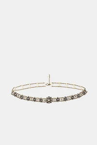 METAL JEWEL BELT