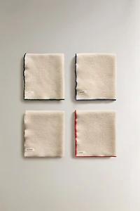 WAFFLE-KNIT KITCHEN TEA TOWEL PACK (PACK OF 4)