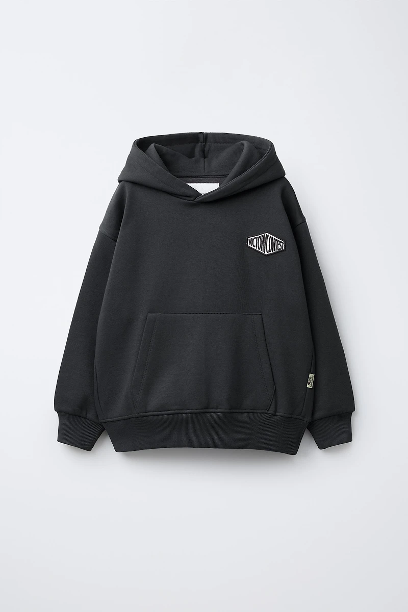 HOODIE AND JOGGER PANTS WITH PATCH SET