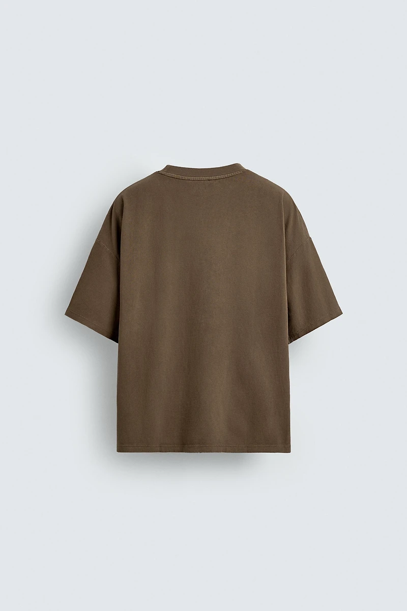 BASIC WASHED RELAXED FIT T-SHIRT